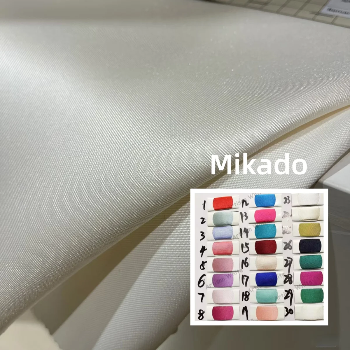 

High end rose red Mikado fabric for sewing women's wedding dresses evening gowns DIY doll clothing fabrics