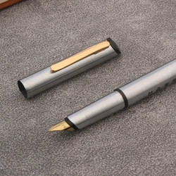 High Quality Brand 707 stainless steel Fountain Pen Blade Nib School Student Office Gifts Stationery Ink Pens