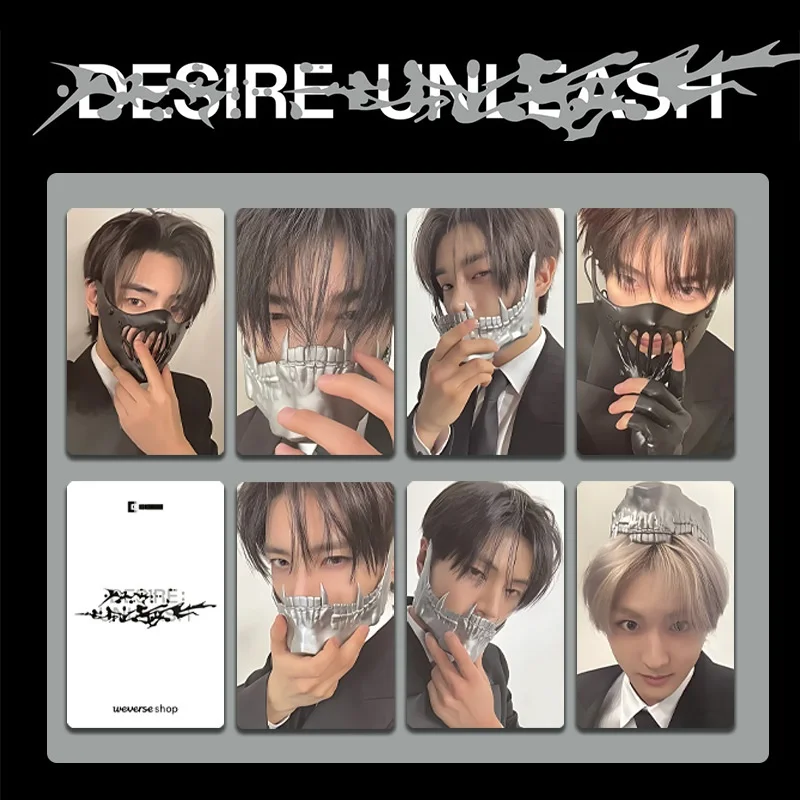 ألبوم Kpop JAY NIKI SUNOO HEESEUNG MINI 6th DESIRE UNLEASH ألبوم WVS بطاقة خاصة LOMO بطاقة JUNGWON DAYDREAM SUNGHOON مجموعة المشجعين