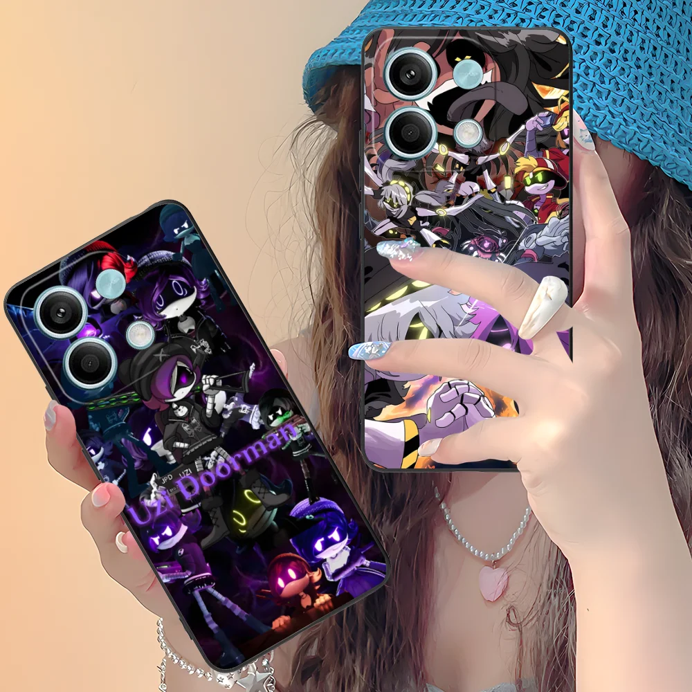 حافظة لهاتف القتل بدون طيار لهاتف Xiaomi Redmi Note 14 13 12 11 10 9 S A Pro Plus Lite 5G غطاء للهواتف الذكية باللون الأسود #2