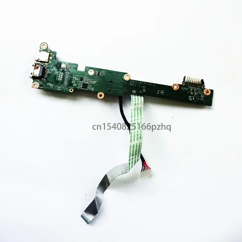 Utilizzato per ACER V5-551 V5-551G RJ45 scheda di alimentazione cc interna DA0ZRPPC6C0