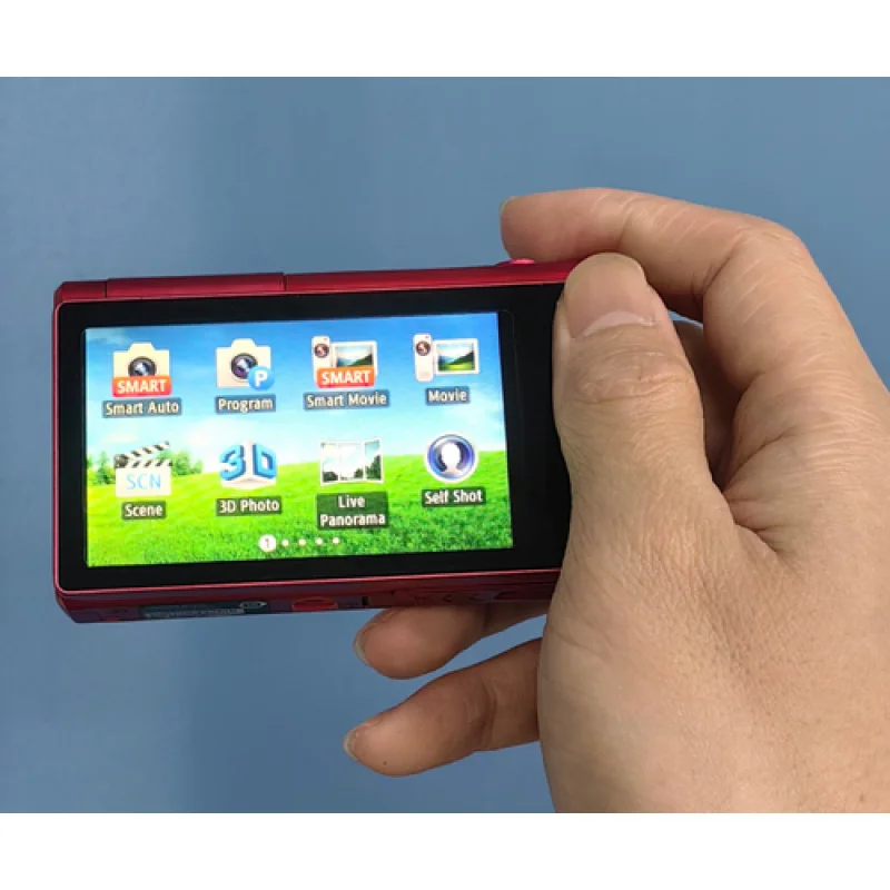 UU لكاميرا سامسونج MV800 صورة شخصية قابلة للطي Vlog 5X زووم بصري 16.1MP 90% جديد أحمر