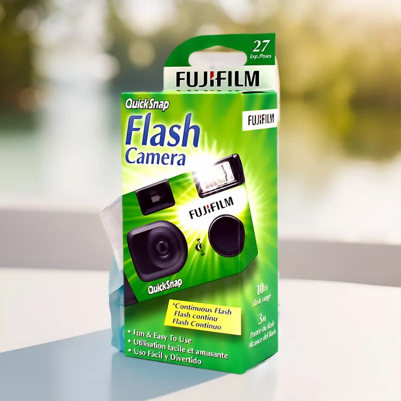 1-6 قطعة Fujifilm SIMPLE ACE ISO 400 35 مللي متر QuickSnap Power Flash 27 التعرض صور استخدام واحد كاميرا FilmCamera للاستعمال مرة واحدة