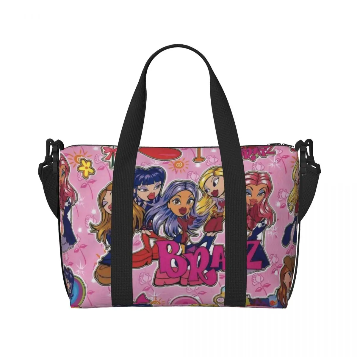 B-Bratz Handheld and crossbody dual-use travel bag gym sport bag, easy to handle various travel styles