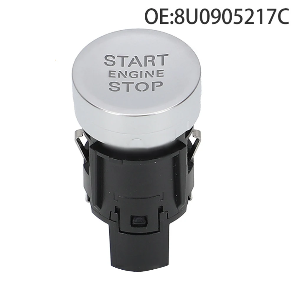 

6*8*6cm Car Start Button Accidental Start Prevention Black Switch Custom Fit For Q2 Easy Installation Driving Experience