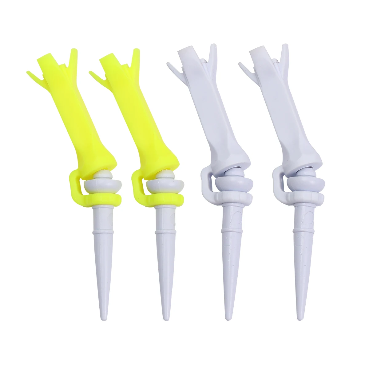 

4pcs Tees Plastic Ball Nails Sports Training Equipment Supplies Accessories for Sports (Random Color)