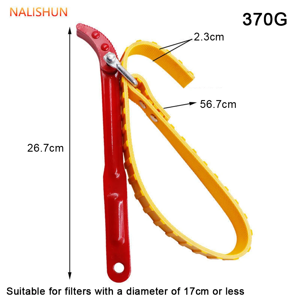 

Portable Oil Filter Wrench Opener Wear Resistant Oil Filter Puller Spanner Cartridge Disassembly Tool Car Repair Accessories