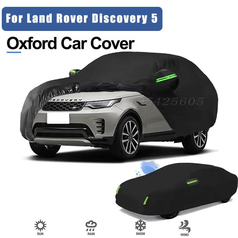 For Land Rover Discovery 5 Oxford Cloth Full Car Cover Outdoor Waterproof Dustproof Anti UV Sun Snow Protection Exterior