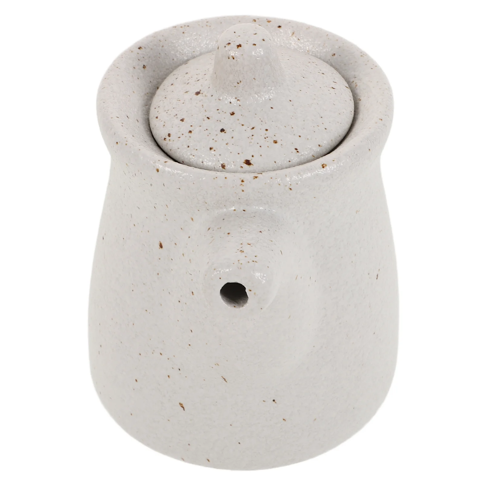 

Ceramic Soy Sauce Dispenser Japanese Vinegar Bottle Condiment Pot Elegant Design Leakproof Spout Sushi Essential Kitchen Storage