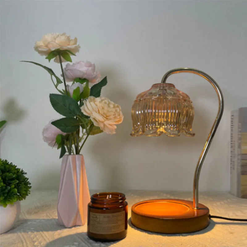 

Лампа для подогрева свечей с регулируемой яркостью таймера, подарки на день рождения для женщин и мам, подарки для согрева дома, новый домашний декор, без свечей в комплекте