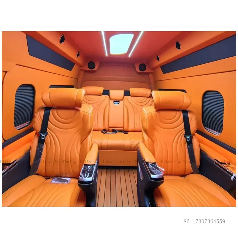 

New product 2025 Luxury Aero Seat Hot Style VIP Electric Car Interior Accessories for S Alphard Granvia HIACE Sienna