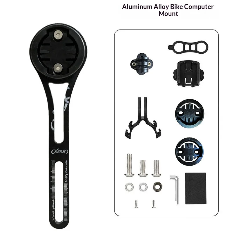 Bike Stopwatch Holder Aluminum Alloy MTB Road Bicycle Handlebar GPS Computer Holder Cycling Speedometer Mount Bike Accessories