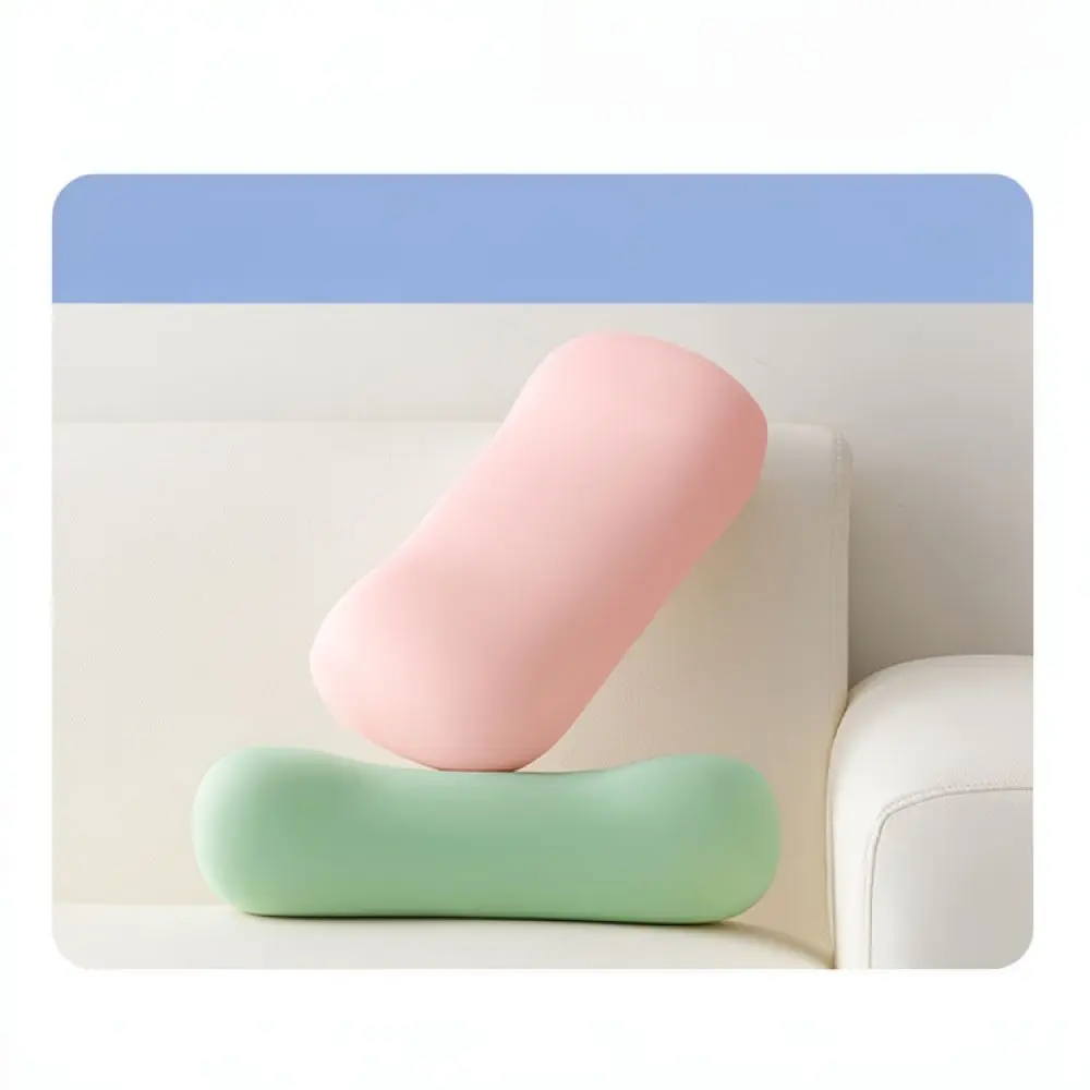 Comfortable Memory Foam Nap Pillow Ice Silk Surface Ergonomic Desk Sleeping Cushion Travel Neck Support For Office