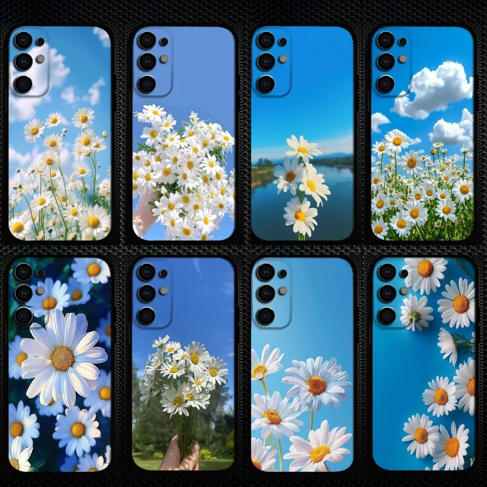 

Little Daisy Phone Case For Samsung S25/S24/S23/S22/S21/S20/Plus,Fe,Lite/Others Black Cover