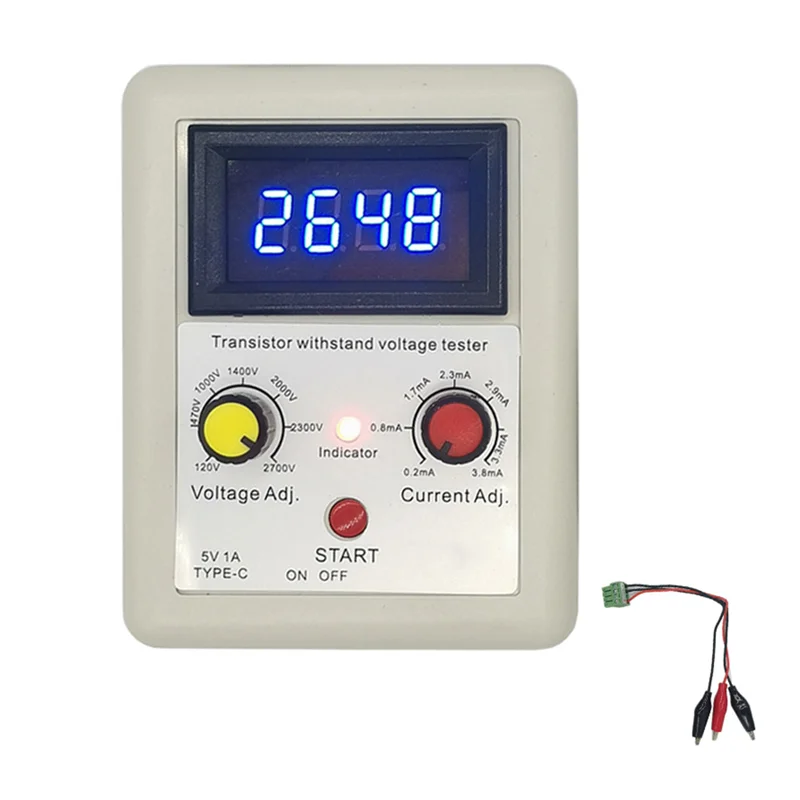 

AS-Voltage Capability IGBT Transistor Tester MOS Triode Diode LED Voltage Capability Tester Withstand Voltage Testingtool Durabl