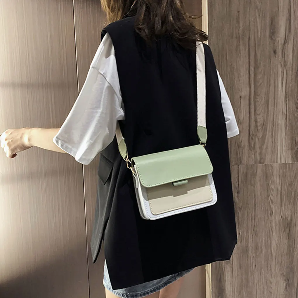 Crossbody Shoulder Bag School College Party Messenger Pouch Adjustable Strap Square Handbag Supplies Birthday Gifts