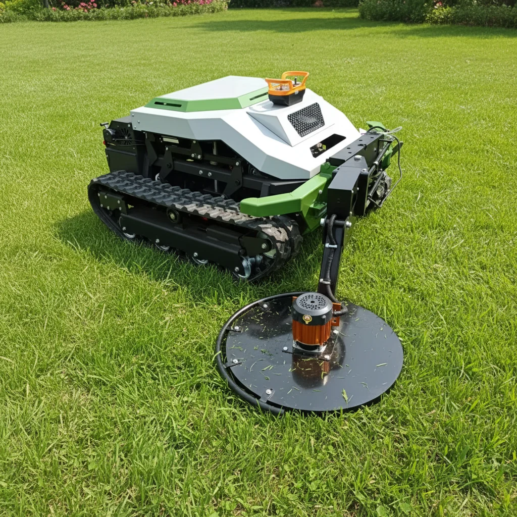 

Customize Self Propelled Crawler Grass Cutter Agricultural Lawn Mowing Equipment