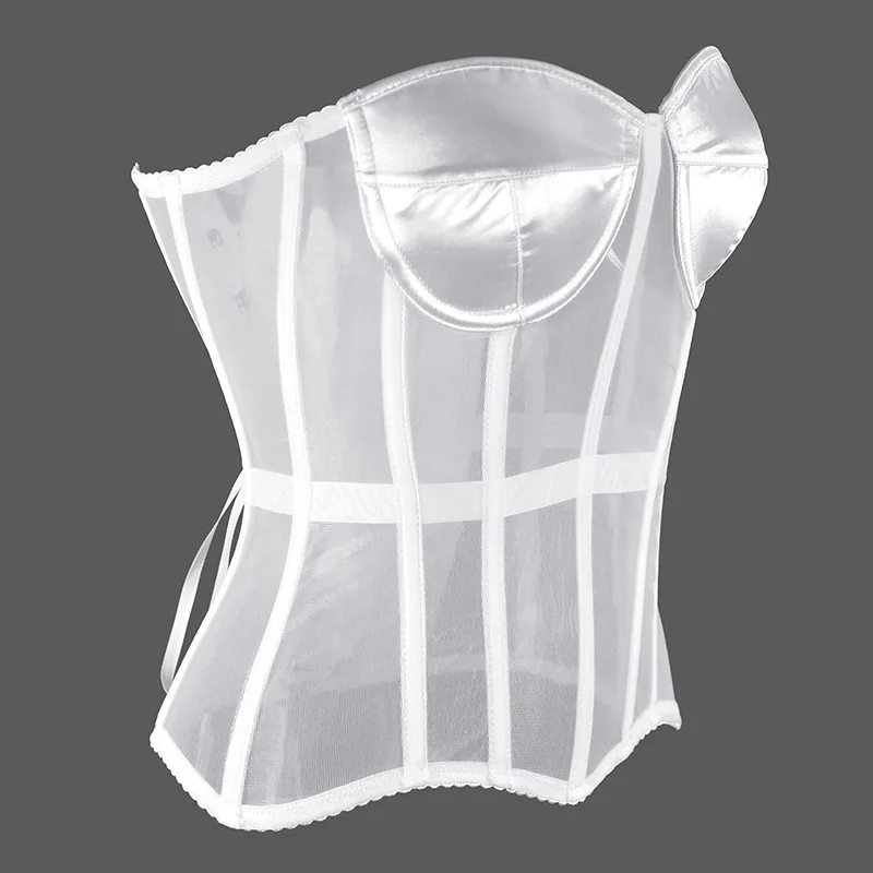 Invisible Shapewear Lingerie Wedding Dress Special Bodywear Sheer Mesh Thin Shapewear Corset Women\'s Sexy Lingerie Bustier