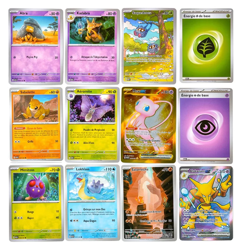 Pokem Card 360Pcs Prismatic Evolutions PHANTASMAL FLAMES Scarlet Violet 151 Black Bolt English Booster Battle Transaction Card