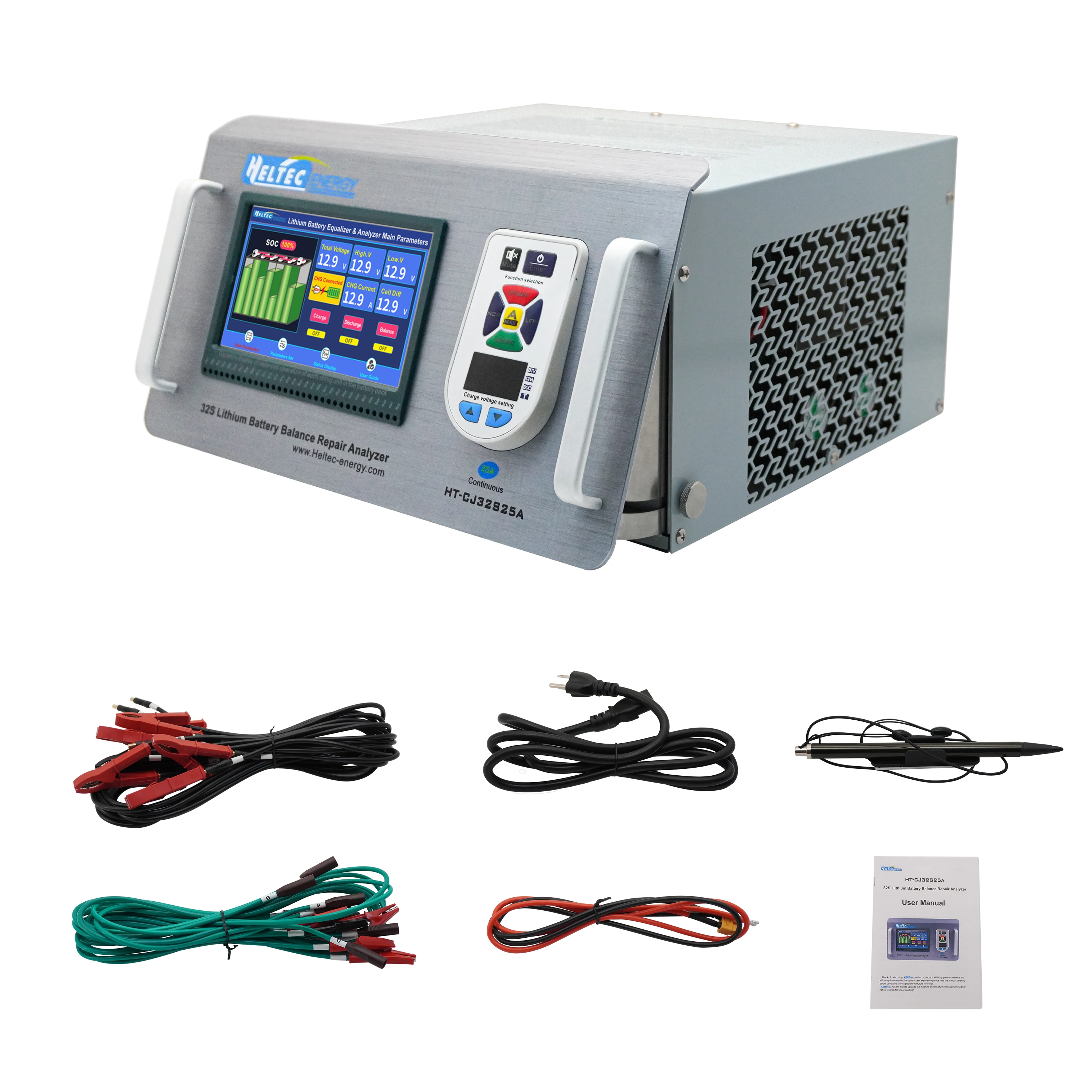 

Hybrid Car Battery Repair Machine 32S 25A Battery Equalizer Built-in 20A Adjustable Charger Lithium Battery Repair Machine
