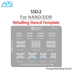 BGA Reballing Stencil Template For DDR4 BGA78 BGA96 DDR5 BGA82 BGA102 NAND BGA272 BGA316 BGA132 BGA152 BGA178 BGA154 SSD BGA291