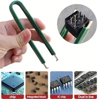 IC Chip Extractor Machine Clip Repair Tool for ROM Extraction Removal Puller DIP Encapsulation Extraction U Type