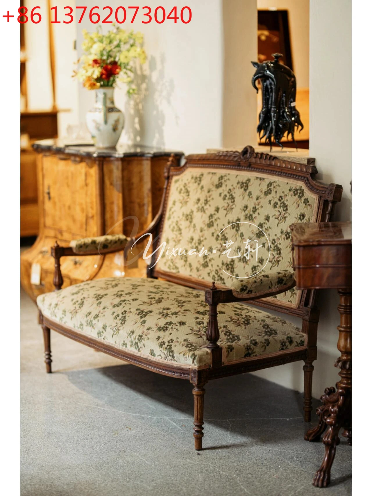 

Neoclassical American medieval sofa French living room sofa