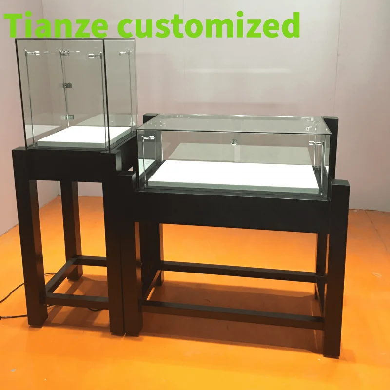 

Customized-Counter Design Jewellery Shop Glass Jewelry Display Stand Watch Jewelry Display Showcase Cabinet