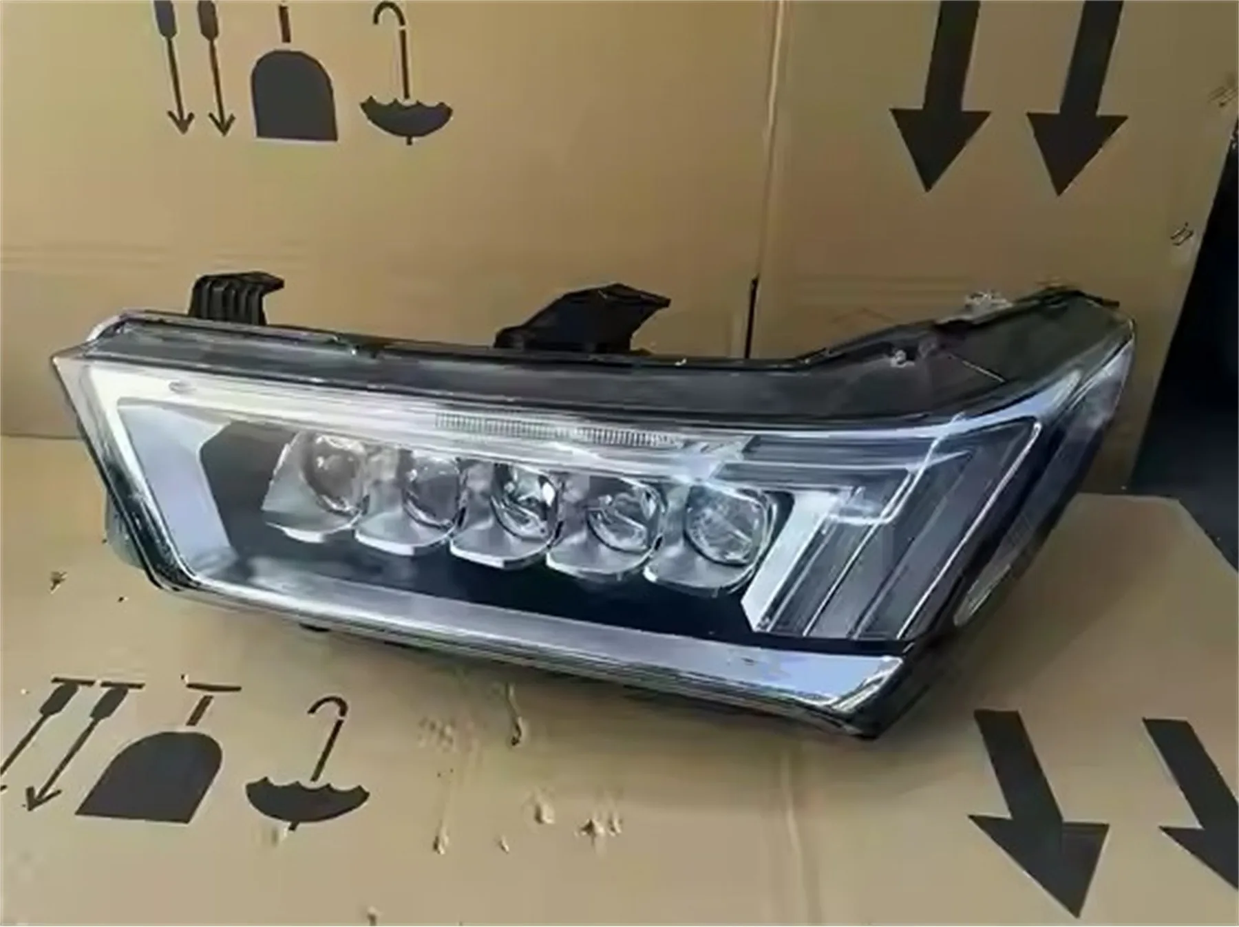 Car Headlight Headlamp for Acura MDX DRL Daytime Running Light High low beam Turn signal