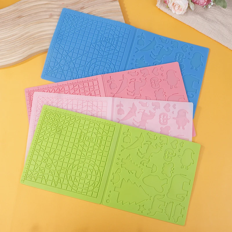 Tappetino in silicone per penna da stampa 3D Tappetino per modello di disegno creativo fai-da-te con strumenti artistici per manica da dito resistente al calore Regalo di Natale per bambini