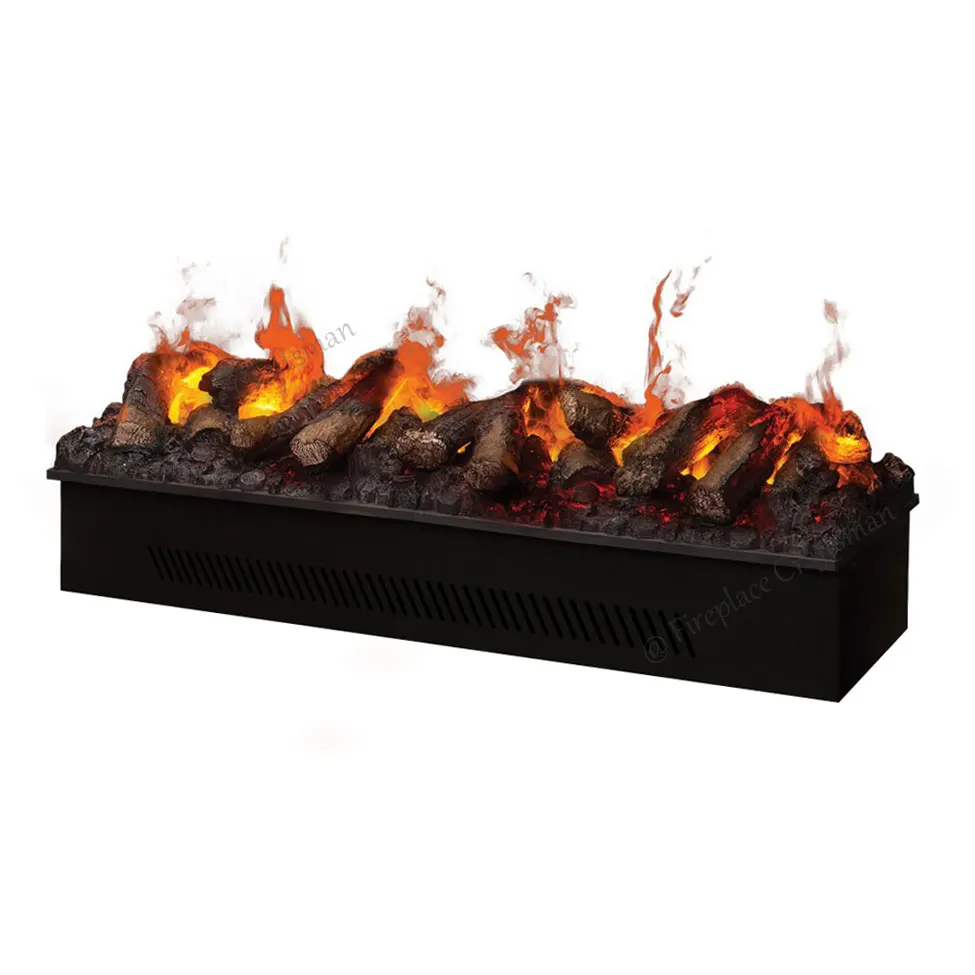 Smart Wifi Faux Wood Logs Control Led Flame Water Vapour Insert Steam Fireplace 3d Water Vapor Fireplace