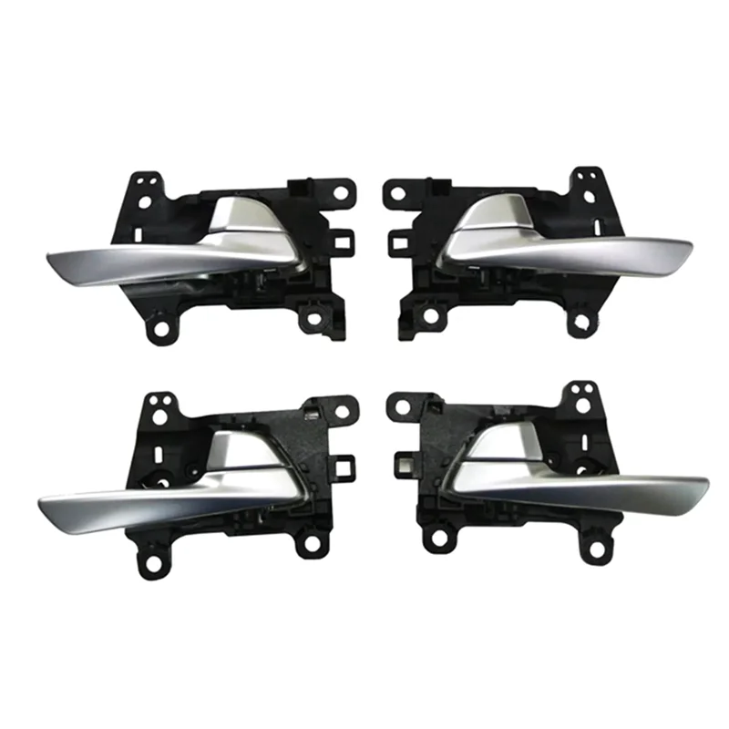 

A11M-4Pcs Car Front & Rear Inside Door Handle Catch For Hyundai Tucson Ix35 2016-2021 82610-D3010 82620-D3010