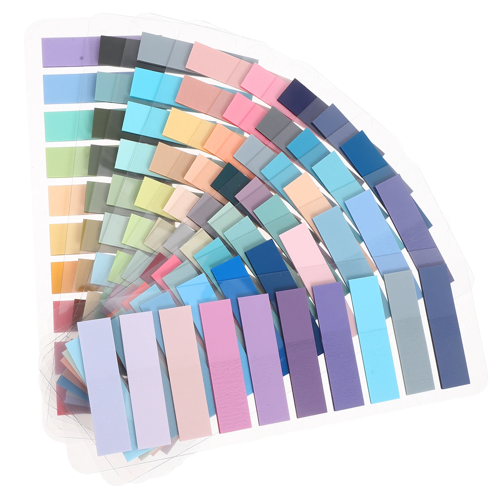 

2000pcs Index Label Stickers Colored Book Tabs For Annotating Removable Sticky Tabs Note-Taking Textbooks Planner School Office