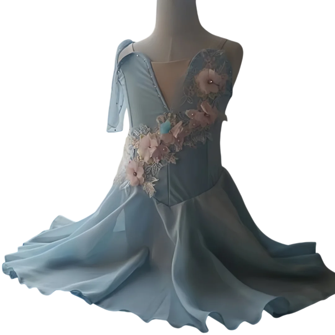 

2026 Ballet Dress For Kids Girls Competition Artistic Skating Dress Ballroom Dance Clothes Classical Dance Modern Dance Costume