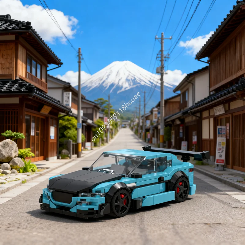 

312 шт. MOC Jaguar F Type R Custom City Champions Модель Строительство Рождественский подарок Блоки Строительство DIY Игрушки Идея Образование Дети