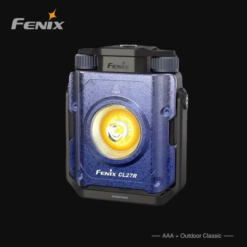 FENIX CL27R 1600 lumens Multifunctional Outdoor Lantern USB-C Rechargeable Campsite Light Included one 5000mAh Battery---Blue