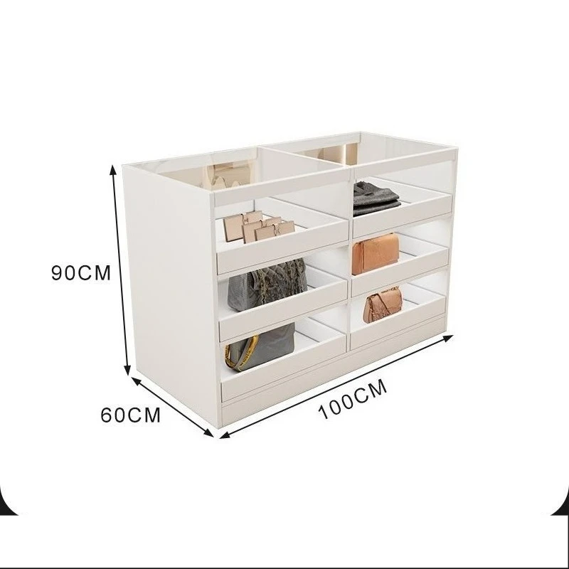 

Clothing store Nakajima cabinet flowing water platform jewelry store display cashier counter