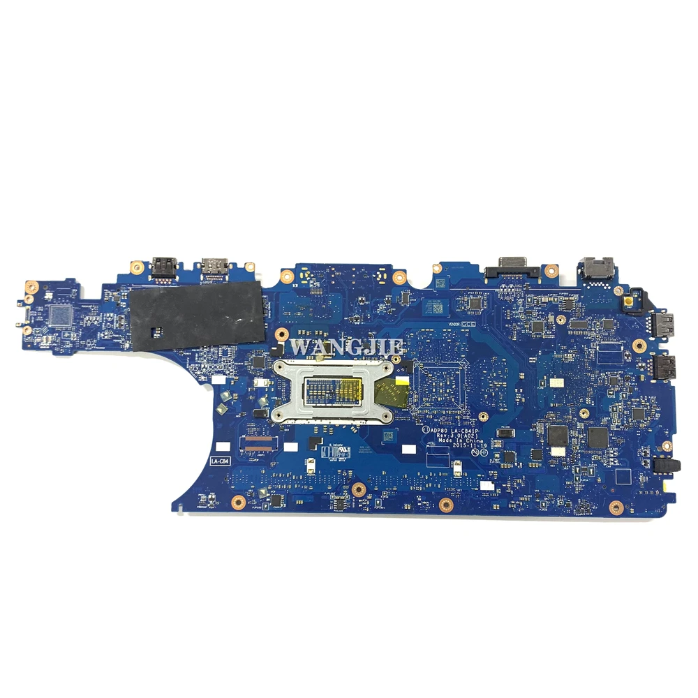 Imagem -02 - Laptop Motherboard para Dell Dell Latitude 5570 E5570 3510 Sr2fu I76820hq Cpu 0d152 00d152 Adp80 La-c841p 100 de Trabalho Ddr4