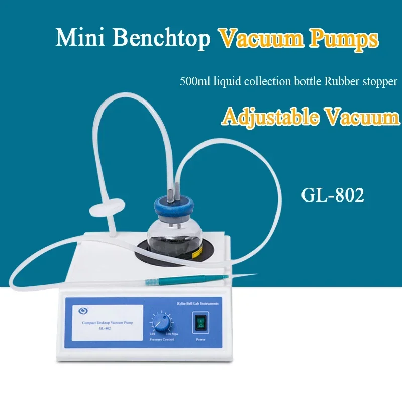 

Лабораторный настольный микровакуумный насос GL-802 Микровакуумные насосы для всасывания и жидкости GL-802A
