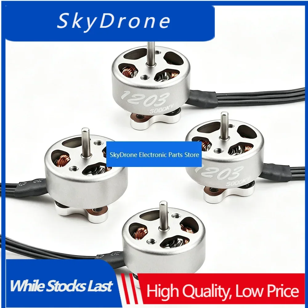 SkyDEl4PCS DarwinFPV 1203 5000KV Motor For 2-3Inch Toothpick/1.6-2Inch Whoop RC Model Parts