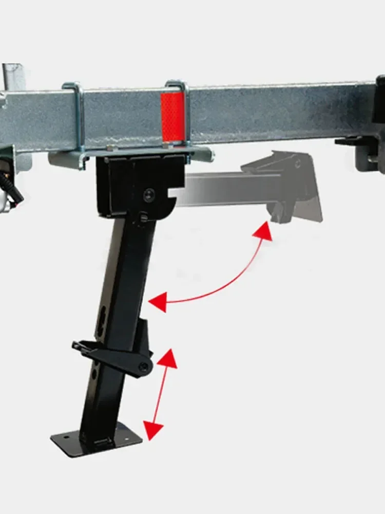 1PC Trailer RV Accessoires Hand Jack Parkeersteun Frame Handmatige Mechanische Lifting Outrigger Handvat