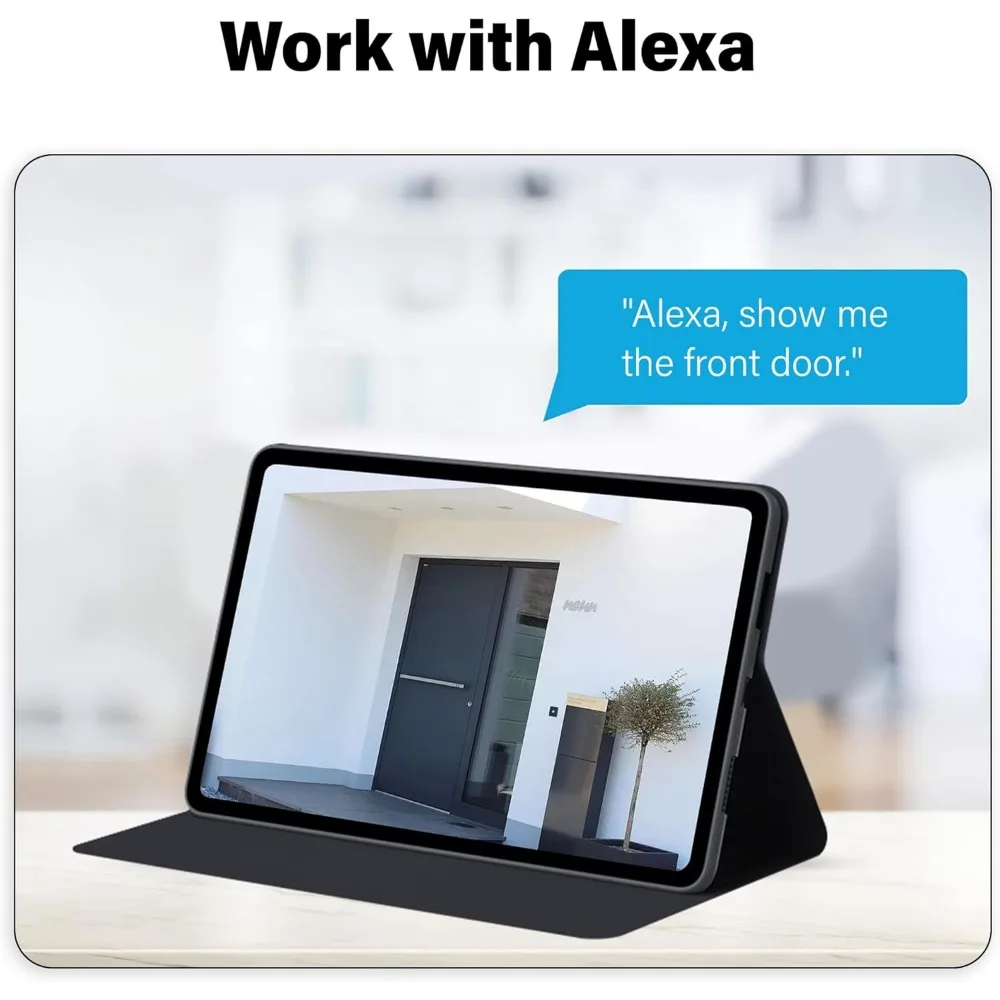 câmeras de segurança sem fio, estilo bala externa, pacote com 4, branco