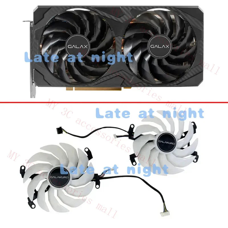 Cooling Fan For Galaxy KFA2 GeForce RTX 3070 LHR Video Card Fan 102MM GFY10015H12SPA RTX3070 Graphics Card Replacement Fan