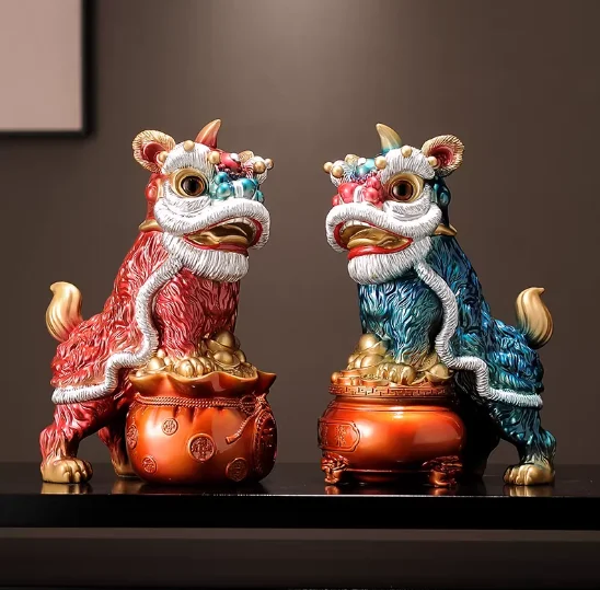 

Xingshi Zhaocai Decoration: A Pair of Living Room, Home, Entrance, Wine Cabinet, Desktop Decoration