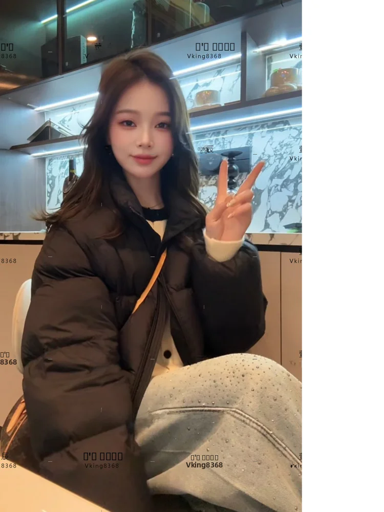 

Легкая женская пуховая куртка Xuanxuanchen Spacecrt с 90% белым утиным пухом, универсальная теплая зимняя верхняя одежда 9552