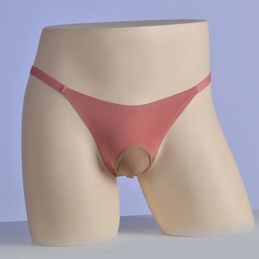Men Egg Bag Men's Panties Underwear Sheer Thong G-String Lingerie Low Rise T-Back Sexy Accessories Hot Briefs Soft Sleep Bikini