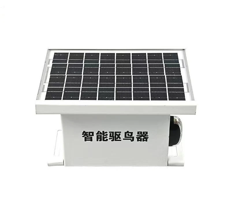 2025 Repellente per uccelli intelligente vocale ad ultrasuoni ad energia solare per sottostatiche all'aperto per spavare e guidare gli uccelli