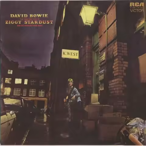 David Bowie 1972 Album CD The Rise and Fall of Ziggy Stardust High Fidelity Audio Disc Only for Music Collectors