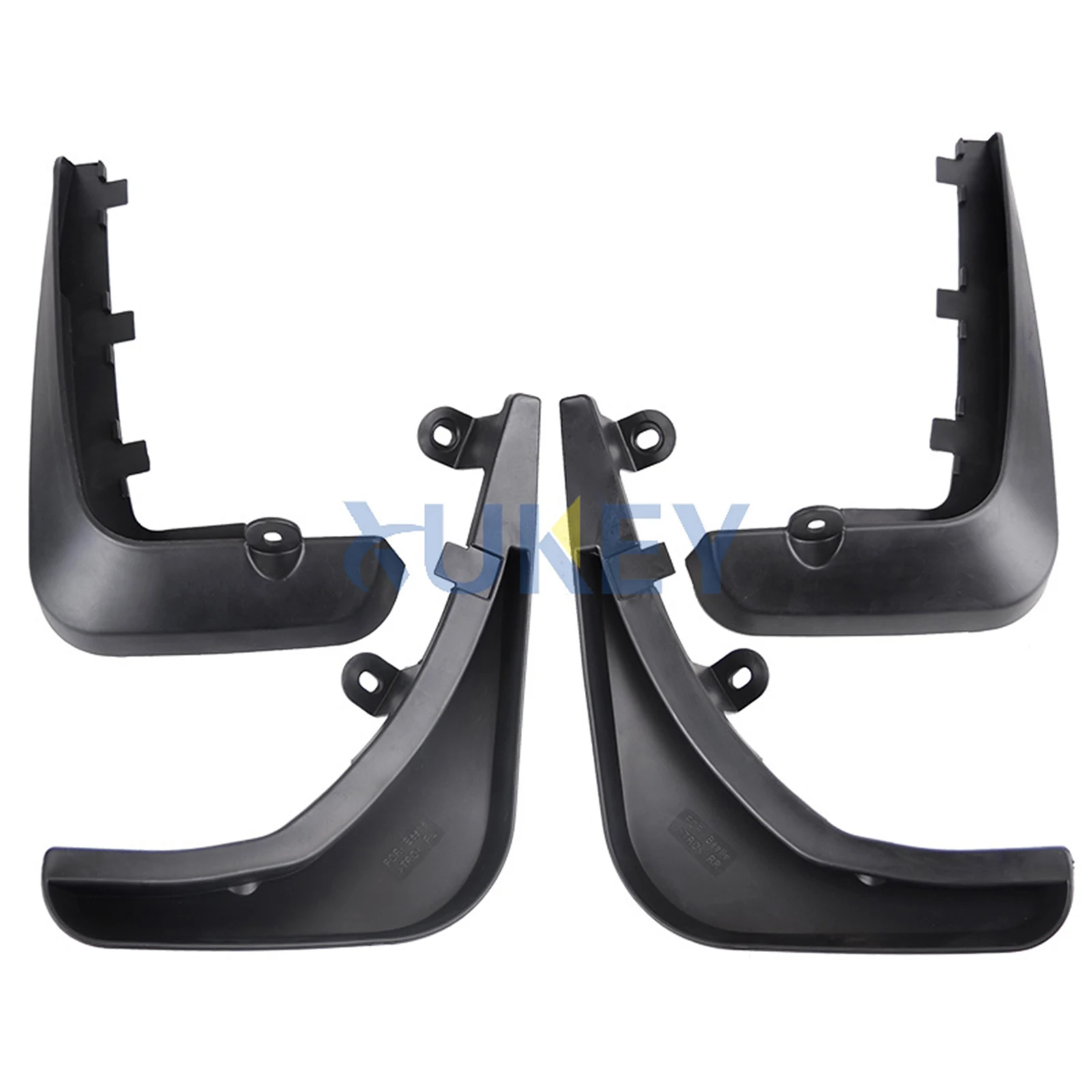 Car Mud Flaps For VW Beetle 2005 - 2011 Splash Guards Mudflaps 2006 2010 Dirty Traps Fender Flares Front Rear Mud Flap Mudguards