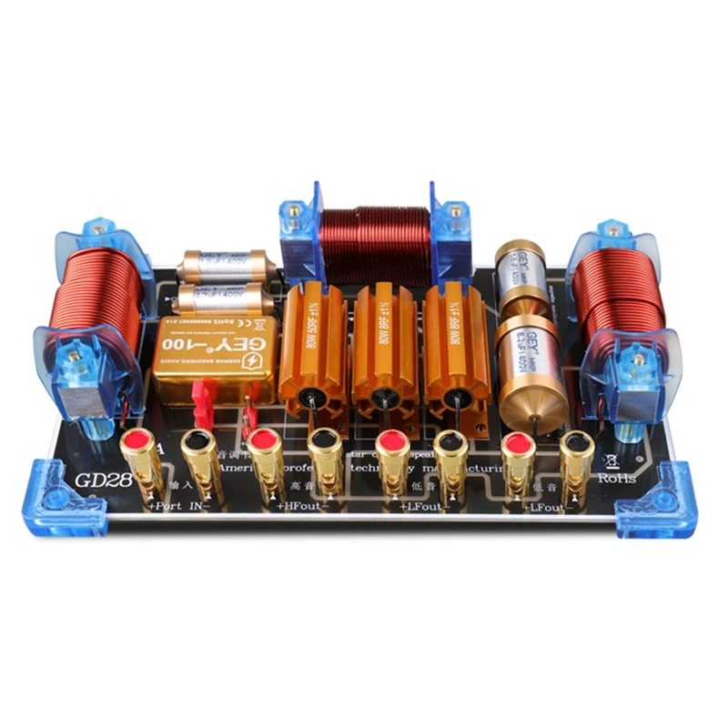 Altoparlante a due vie Crossover 15 18 pollici Performance sul palco divisore di frequenza ad alta potenza altoparlanti professionali importati ad alte prestazioni